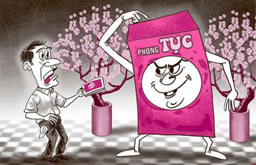 Lì xì, Lì xì ngày tết, Tết bính thân 2016