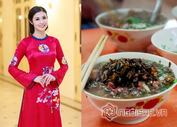 Hoa á hậu Việt, món ăn khoái khẩu của hoa hậu, món ăn khoái khẩu của sao