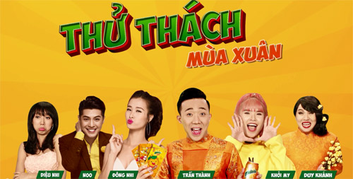 Lì xì tiếng cười, Đông Nhi, Trấn Thành