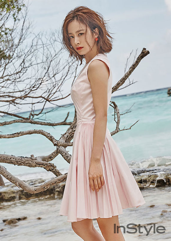 Kim Tae Hee,Kim Tae Hee trên tạp chí,Kim Tae Hee ở Maldives