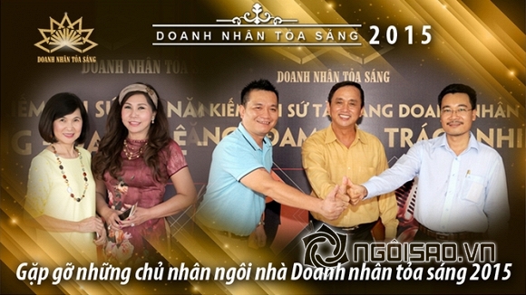 Doanh nhân Toả sáng 2015, Gala Dạ vũ Doanh nhân, doanh nhân Việt