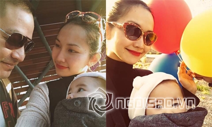 con gái Kim Hiền,con gái Kim Hiền mặc đẹp đón Tết,con gái Kim Hiền đón Tết cùng gia đình