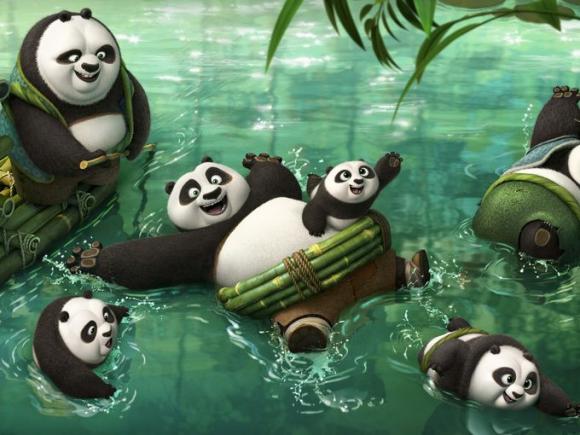 Kungfu Panda 3, Kungfu Panda 3 và vũ công múa lụa, Kungfu Panda 3 ra mắt