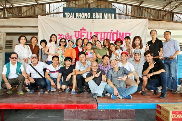 Hoàng Mập, Sao việt làm từ thiện, Trại phong Bình Minh