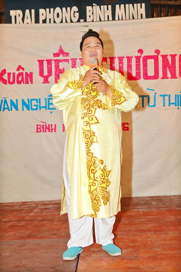 Hoàng Mập, Sao việt làm từ thiện, Trại phong Bình Minh