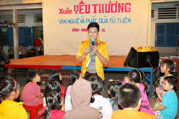 Hoàng Mập, Sao việt làm từ thiện, Trại phong Bình Minh