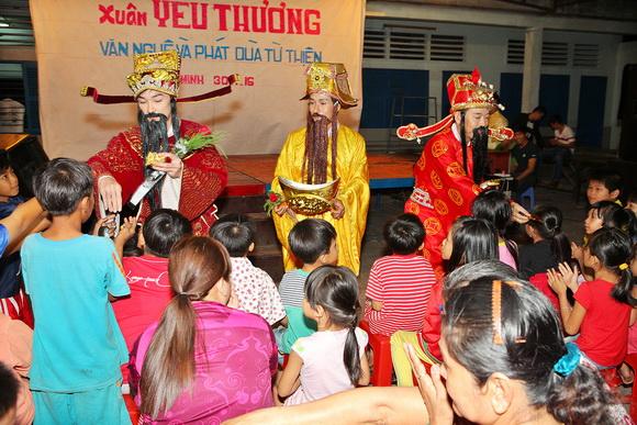 Hoàng Mập, Sao việt làm từ thiện, Trại phong Bình Minh