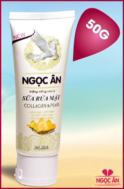 Mỹ phẩm Ngọc Ân, Sản phẩm trị mụn Ngọc Ân, Sữa rửa mặt