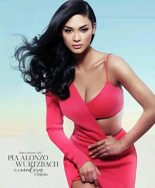 tân Hoa hậu Hoàn vũ,Pia Wurtzbach,tân Hoa hậu Hoàn vũ khoe đường cong gợi cảm