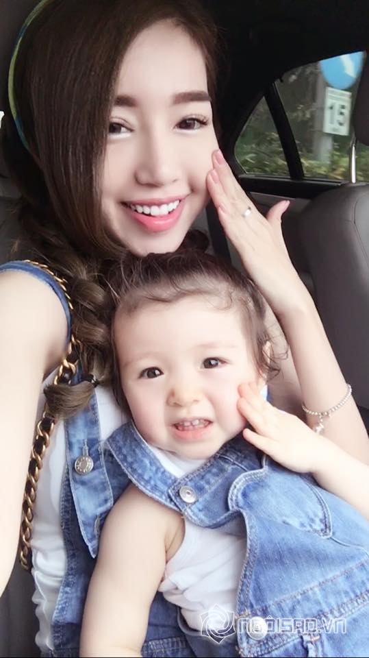 Elly Trần, Elly Trần và con gái, con Elly Trần