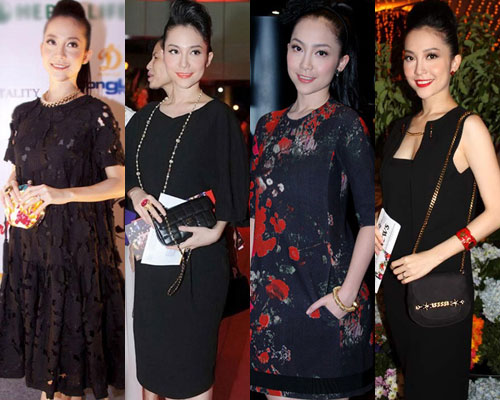 thời trang bầu bí của sao Việt,phong cách bầu bí của sao Việt,sao Việt bầu bí vẫn sành điệu