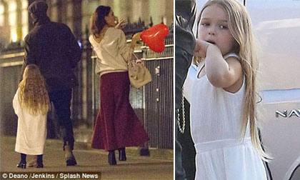 Victoria Beckham,Victoria Beckham khoe ảnh con gái,bé Harper