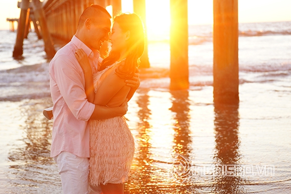 Lương Thế Thành, ảnh cưới Lương Thế Thành - Thúy Diễm, vợ chồng Lương Thế Thành chụp ảnh cưới giữa trời lạnh