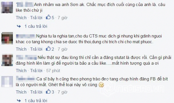 Cao Thái Sơn, Cao Thái Sơn chụp ảnh đám tang, scandal Cao Thái Sơn, sao Việt 