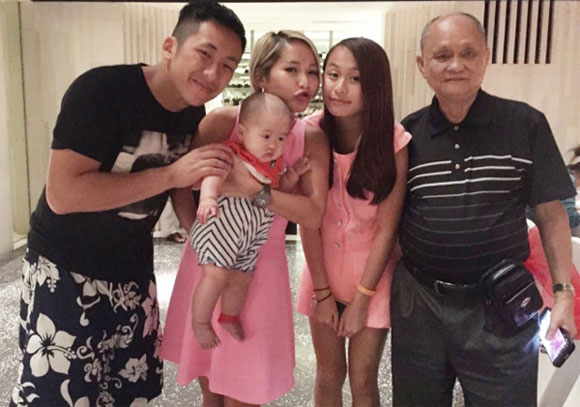 mỹ nhân mặt dày nhất TVB,Liêu Bích Lệ,lộ ảnh con của Liêu Bích Lệ
