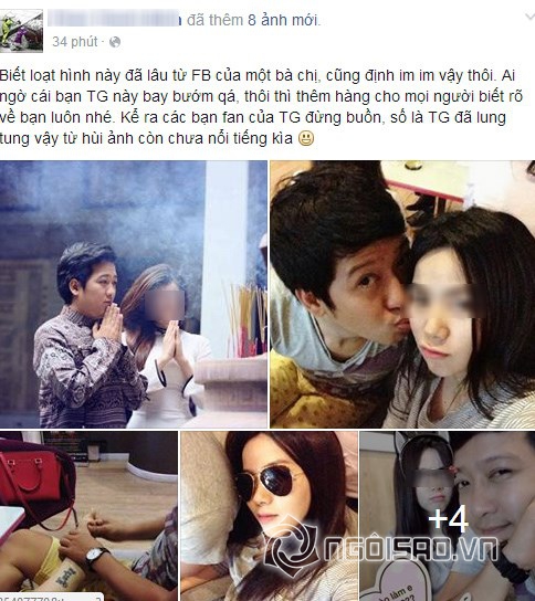 Trường Giang, scandal tình cảm của Trường Giang, Trường Giang hôn cô gái lạ