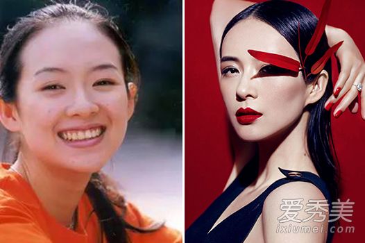 sao hoa ngữ, nhan sắc của sao hoa ngữ so với quá khứ, sao hoa ngữ quá khứ