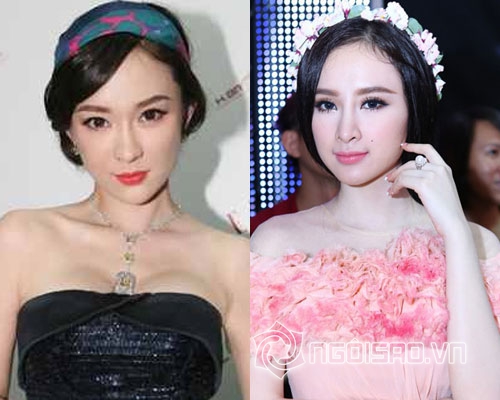 Angela Phương Trinh,Hoắc Tư Yến giống Angela Phương Trinh,bản sao Trung Quốc của Angela Phương Trinh