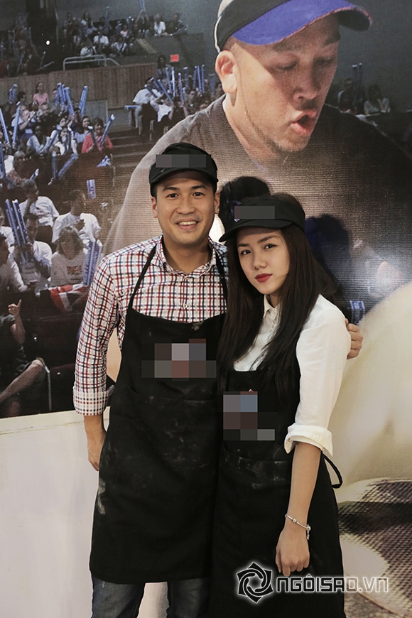 Em chồng Hà Tăng, Philip Nguyễn, em chồng Hà Tăng thân thiết bên em gái Phương Linh