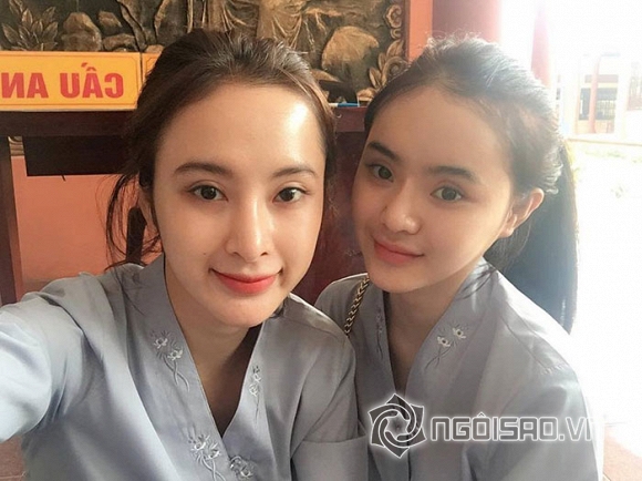 Angela Phương Trinh,Angela Phương Trinh kín đáo,Angela Phương Trinh đi lễ chùa