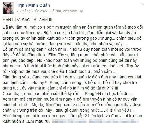 sao việt xem phim, thượng ẩn, phim thượng ẩn, phim đồng tính thượng ẩn