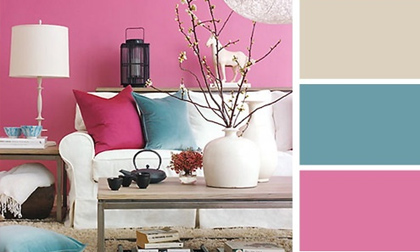 20 bảng kết hợp màu sắc lý tưởng cho nội thất căn nhà