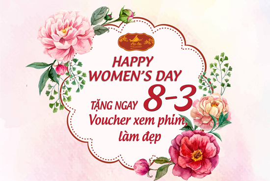 Nhà hàng Ao-Ta, Quà tặng 8/3, Ngày quốc tế phụ nữ 8/3
