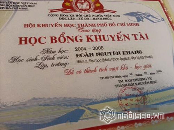 sao Việt khoe giấy khen,giấy khen đáng ngưỡng mộ của sao Việt,sao Việt nhận giấy khen