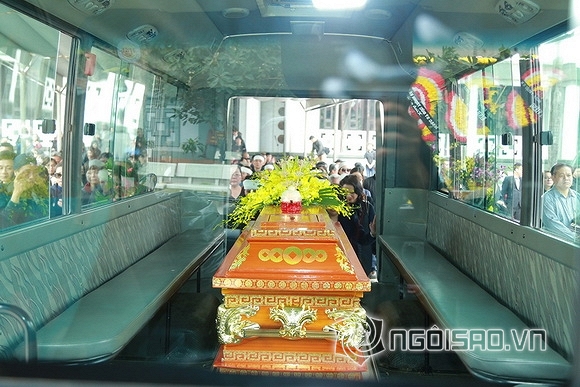 vợ con nhạc sĩ Lương Minh,vợ con nhạc sĩ Lương Minh khóc nức nở,linh cữu cố nhạc sĩ Lương Minh