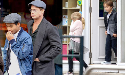 Brad Pitt, Brad Pitt cạo râu, phim mới của Brad Pitt