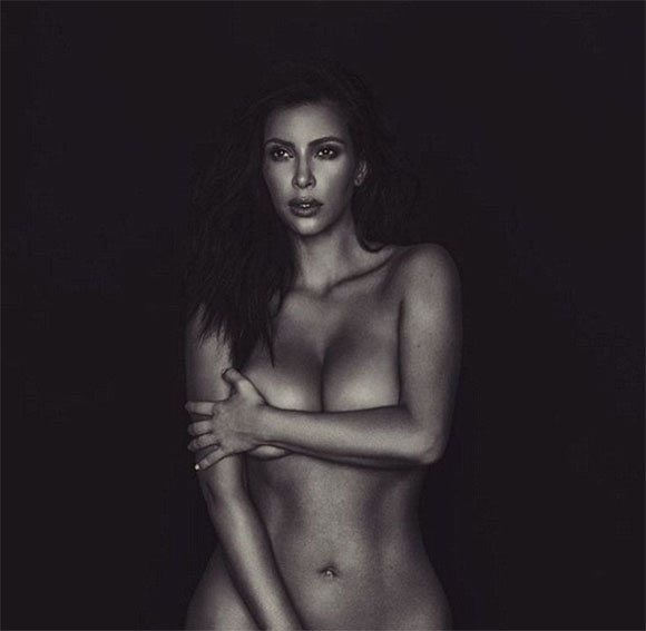 'siêu vòng ba' Kim,Kim Kardashian,Kim Kardashian ảnh khỏa thân