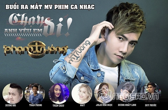 Ca sĩ Phạm Trưởng ra mắt Phim ca nhạc 0 Ca sĩ Phạm Trưởng, Phạm Trưởng, Chạy đi anh yêu em