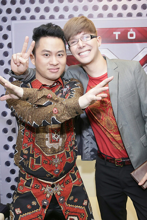 Nathan Lee, Nathan Lee diện hàng hiệu, Nathan Lee đi xem The X-Factor