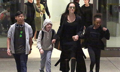 Angelina và Brad Pitt, Angelina và Brad Pitt ly hôn, sao ngoại 