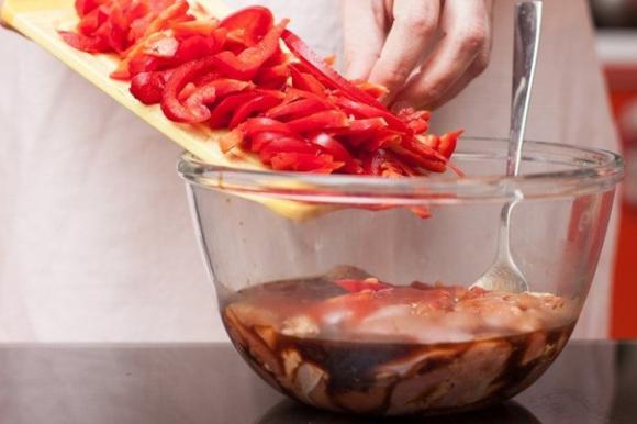 gà sốt chua ngọt, ga sot chua ngọt, các món gà ngon, món sốt gà