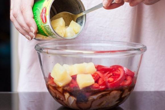 gà sốt chua ngọt, ga sot chua ngọt, các món gà ngon, món sốt gà