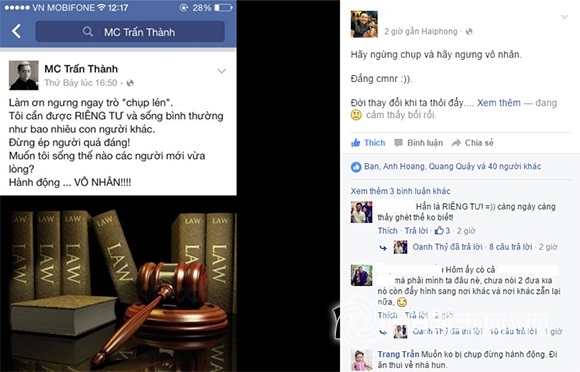 Trấn Thành, Trấn Thành bị ném đá, quản lý Hari Won tức giận Trấn Thành