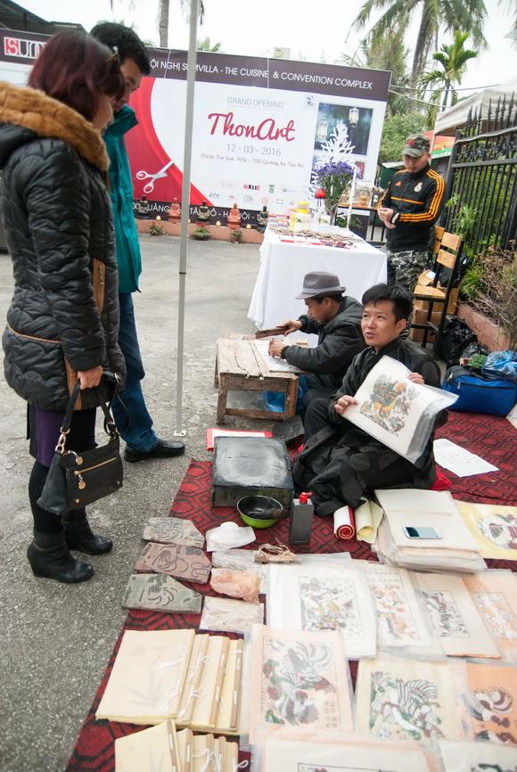 Lưu giữ văn hóa truyền thống, ThonArt, Nghệ thuật truyền thống và đương đại