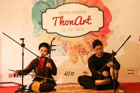 Lưu giữ văn hóa truyền thống, ThonArt, Nghệ thuật truyền thống và đương đại