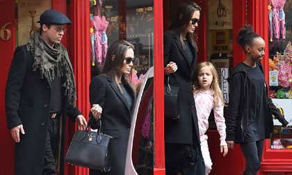 Angelina Jolie,Angelina Jolie tiều tụy sắp chết,gia đình Angelina Jolie 