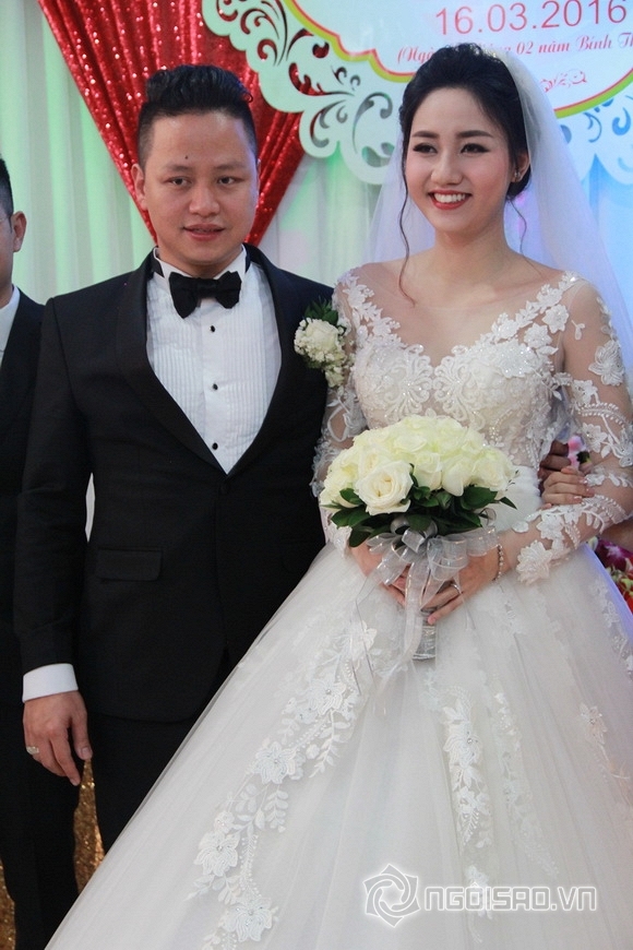 lễ rước dâu của Á hậu Trà My,Á hậu Trà My chính thức lên xe hoa,ông xã Á hậu Trà My