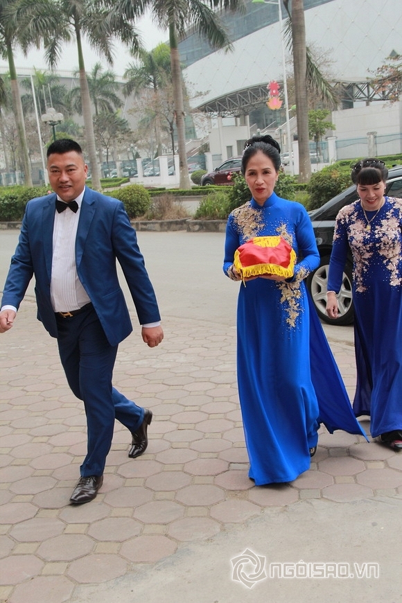 lễ rước dâu của Á hậu Trà My,Á hậu Trà My chính thức lên xe hoa,ông xã Á hậu Trà My