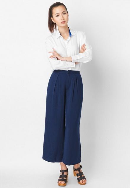 ao-so-mi-nu-173-5-ngoisao 1 Sơ mi nữ phối màu, Áo sơ mi nữ đẹp, Áo sơ mi nữ