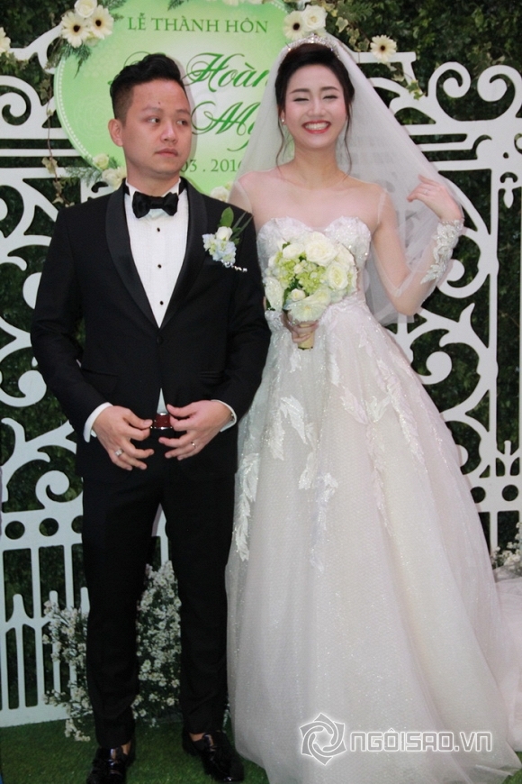 Đám cưới Á hậu Ngô Trà My, Đám cưới Ngô Trà My tại Hà Nội, Á hậu Ngô Trà My lấy chồng, sao việt 