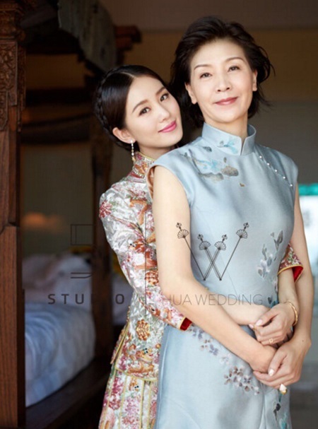 sao hoa ngữ, mẹ của sao hoa ngữ, nhan sắc mẹ sao hoa ngữ