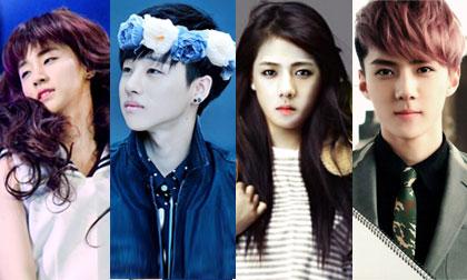 nam thần Kpop , nam thần Kpop có bàn tay đẹp, Suga (BTS), Changsub (BTOB), Woozi (Seventeen), Yongguk (B.A.P),sao Kpop