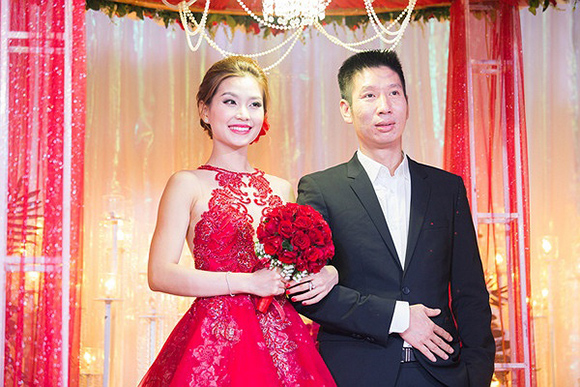 Á hậu Diễm Trang, đám cưới Á hậu Diễm Trang, Á hậu Diễm Trang mang thai 3 tháng