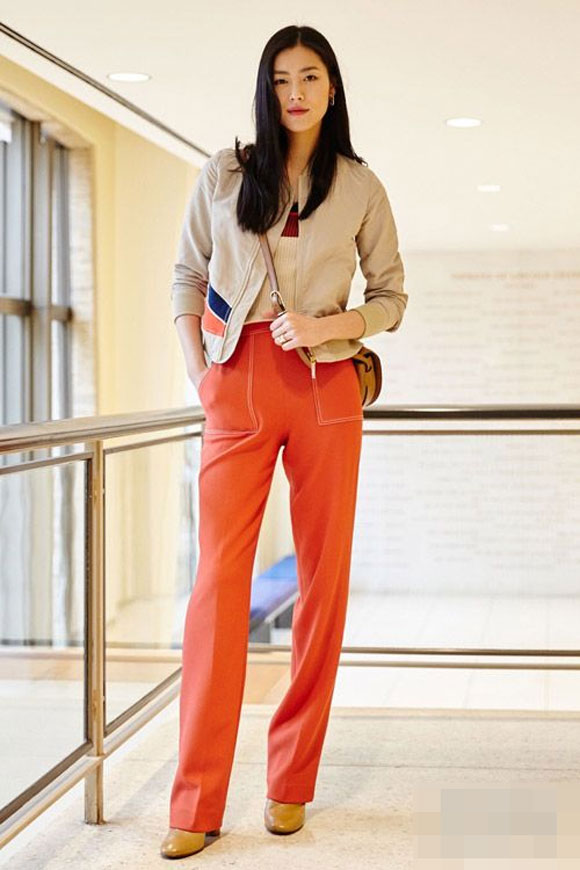 Liu Wen,siêu mẫu Liu Wen,street style của Liu Wen 
