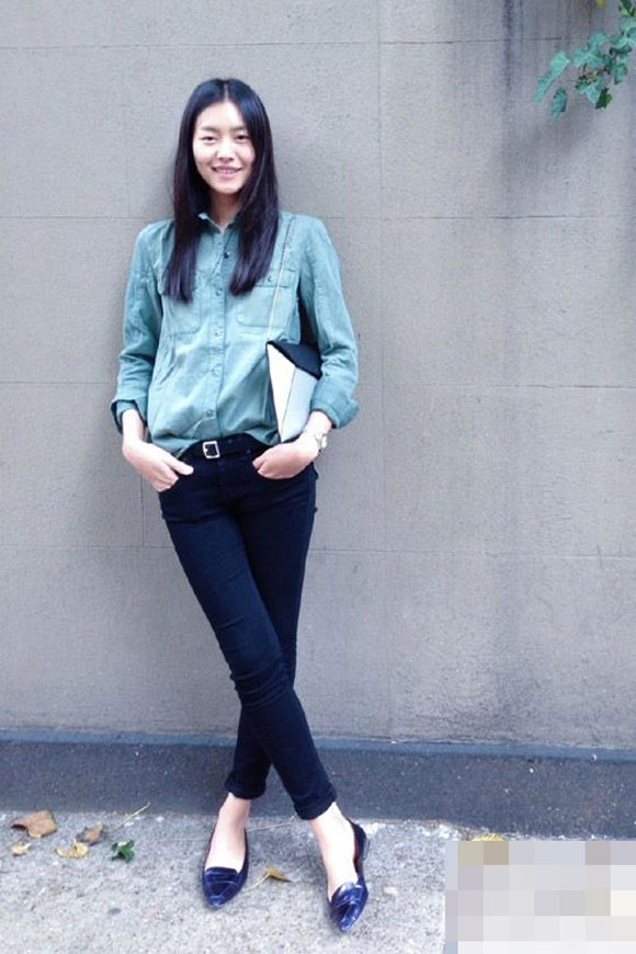 Liu Wen,siêu mẫu Liu Wen,street style của Liu Wen 
