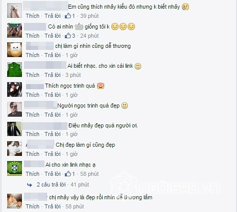 Ngọc Trinh, Ngọc Trinh nhảy, Ngọc Trinh dễ thương